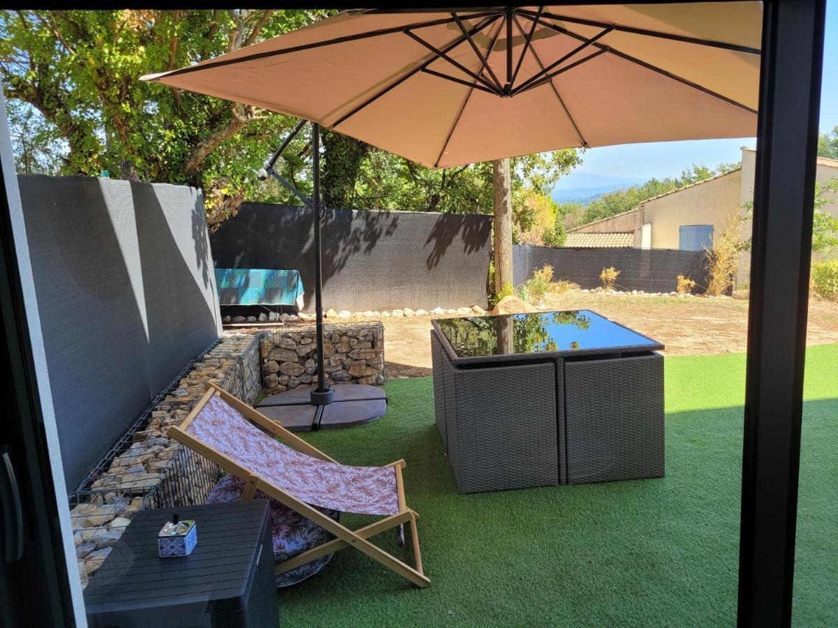 Appartement Tout Equipe En Rez-De-Jardin Entre Gard Et Ardeche Saint-Julien-de-Peyrolas エクステリア 写真