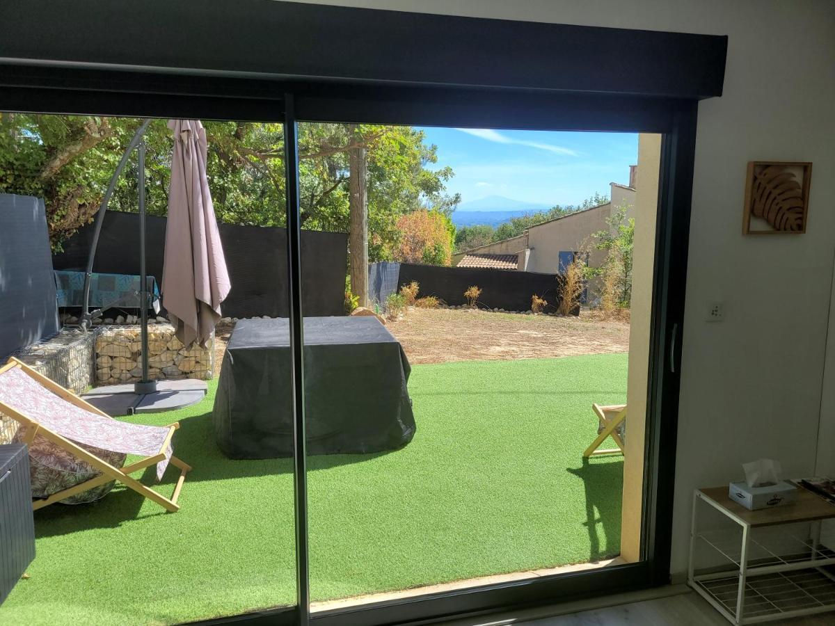 Appartement Tout Equipe En Rez-De-Jardin Entre Gard Et Ardeche Saint-Julien-de-Peyrolas エクステリア 写真