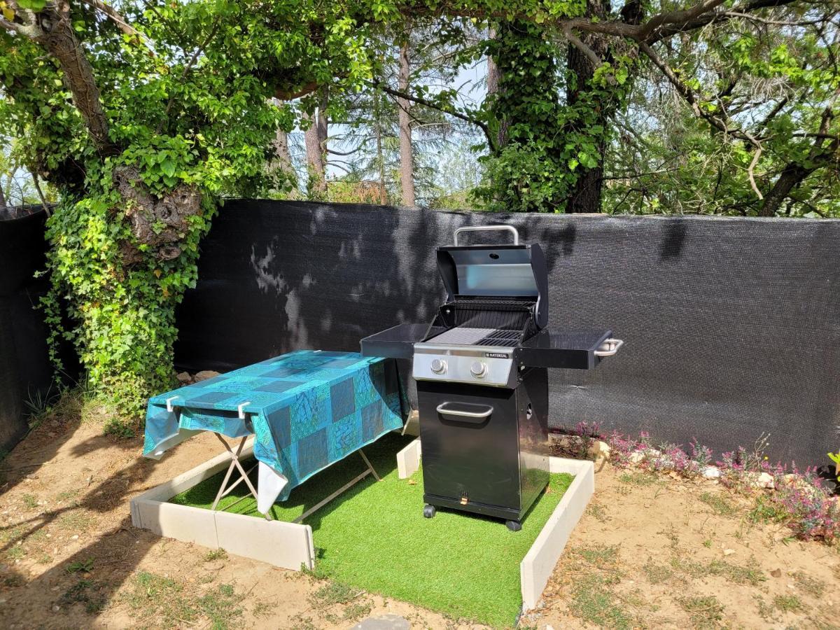 Appartement Tout Equipe En Rez-De-Jardin Entre Gard Et Ardeche Saint-Julien-de-Peyrolas エクステリア 写真